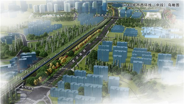 西、北環(huán)線6月28日一起通車，再也不怕堵堵堵了！